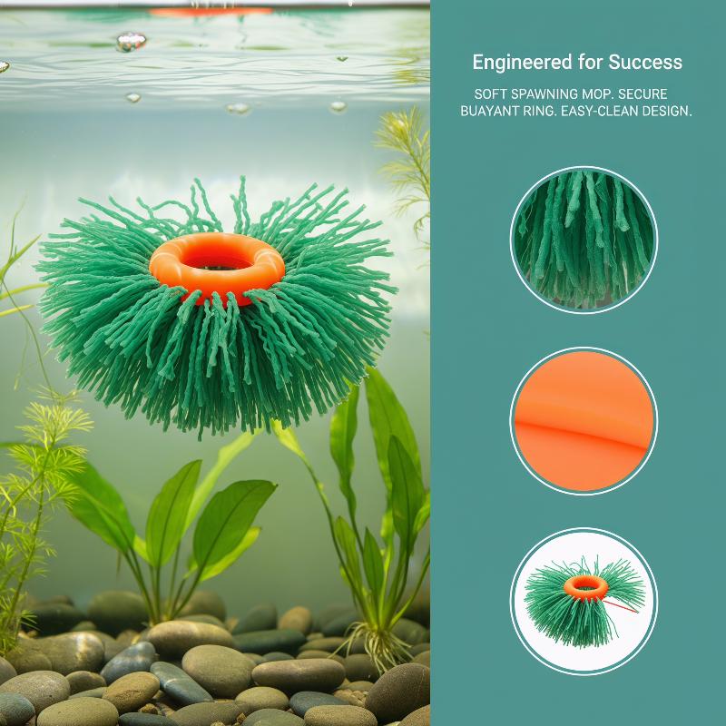 Aquarium Fish Breeding - Fischei-Sammler mit 10 Stück Zuchtschieferplatten Aquarium-Legenetz