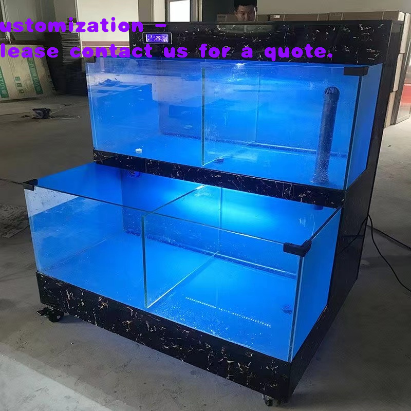 Aquarium Fish Market - Maßgefertigtes Rechteckiges Aquarium für Fische zur