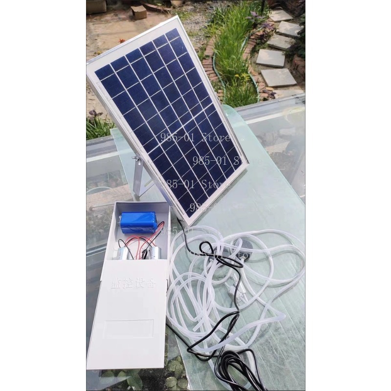 Aquarium Fish Images - 20W Solar Wasserpumpe Zirkulierende Fischteichfilter Sauerstoffreicher