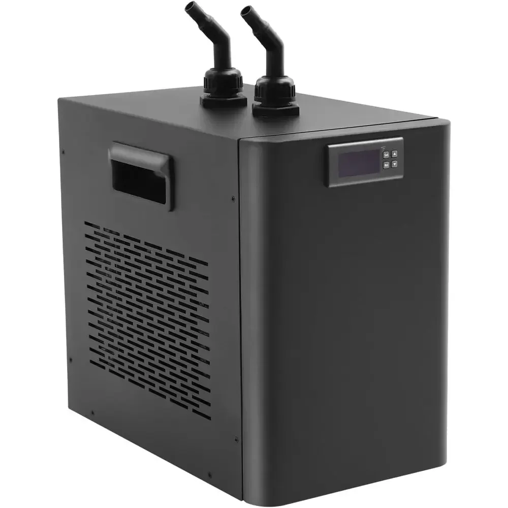Aquarium Fish Market - 110V Luftgekühlter Aquarium-Kühler, 160L/42Gal Kapazität, Ideal