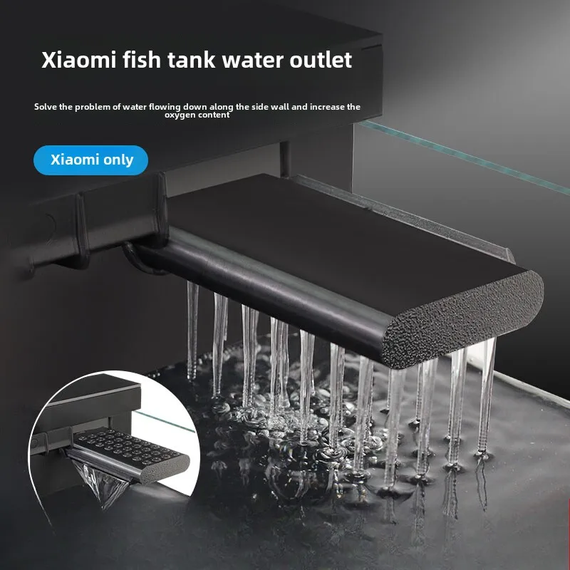 Aquarium Fish Bowl - Für Xiaomi Smart Fish Tank Wasserfall-Auslassrenovierung