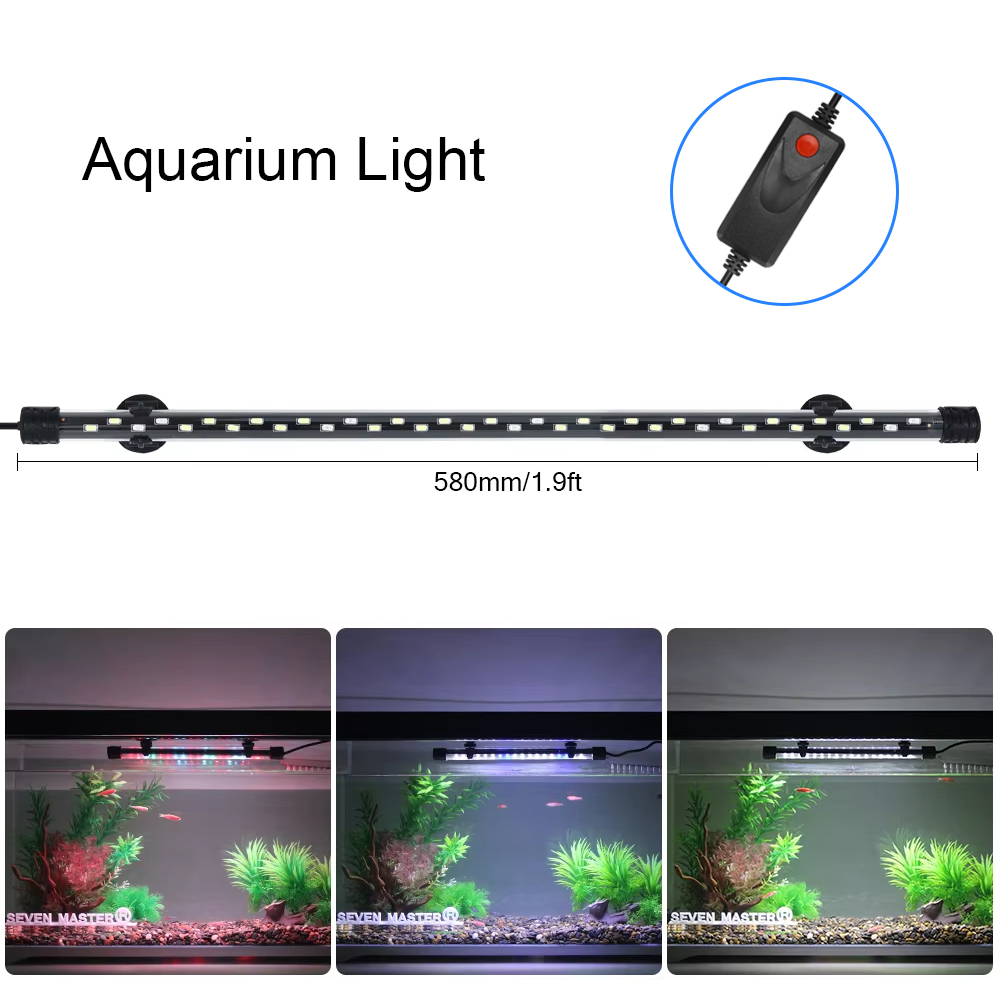 Aquarium Fish Only - 58CM Aquarium Licht LED Pflanze Wachsen