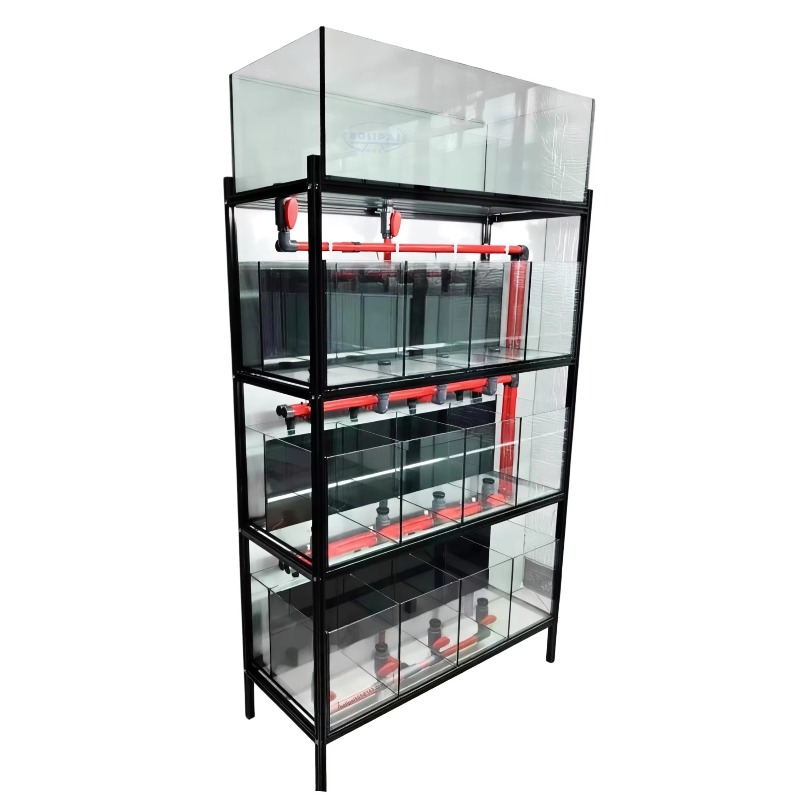 Aquarium Fish Glass - Maßgefertigtes Fischaquarium-Rack-System Metall-Aquarienständer Glas-Meeresfrüchtetank Glas-Aquarium für