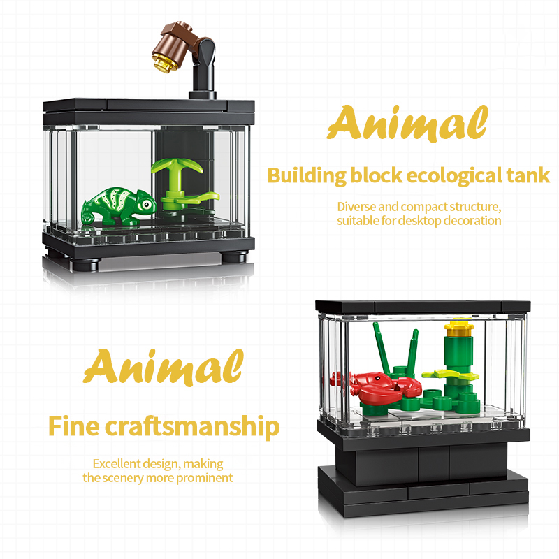 Aquarium-Bausteine-Set Kreativ – Aquarium Fish Lego Bewertung und Preis