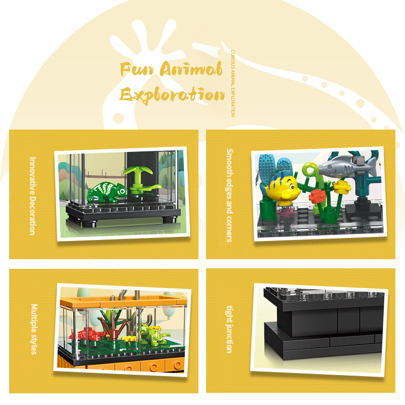 Aquarium-Bausteine-Set Kreativ – Aquarium Fish Lego Bewertung und Preis