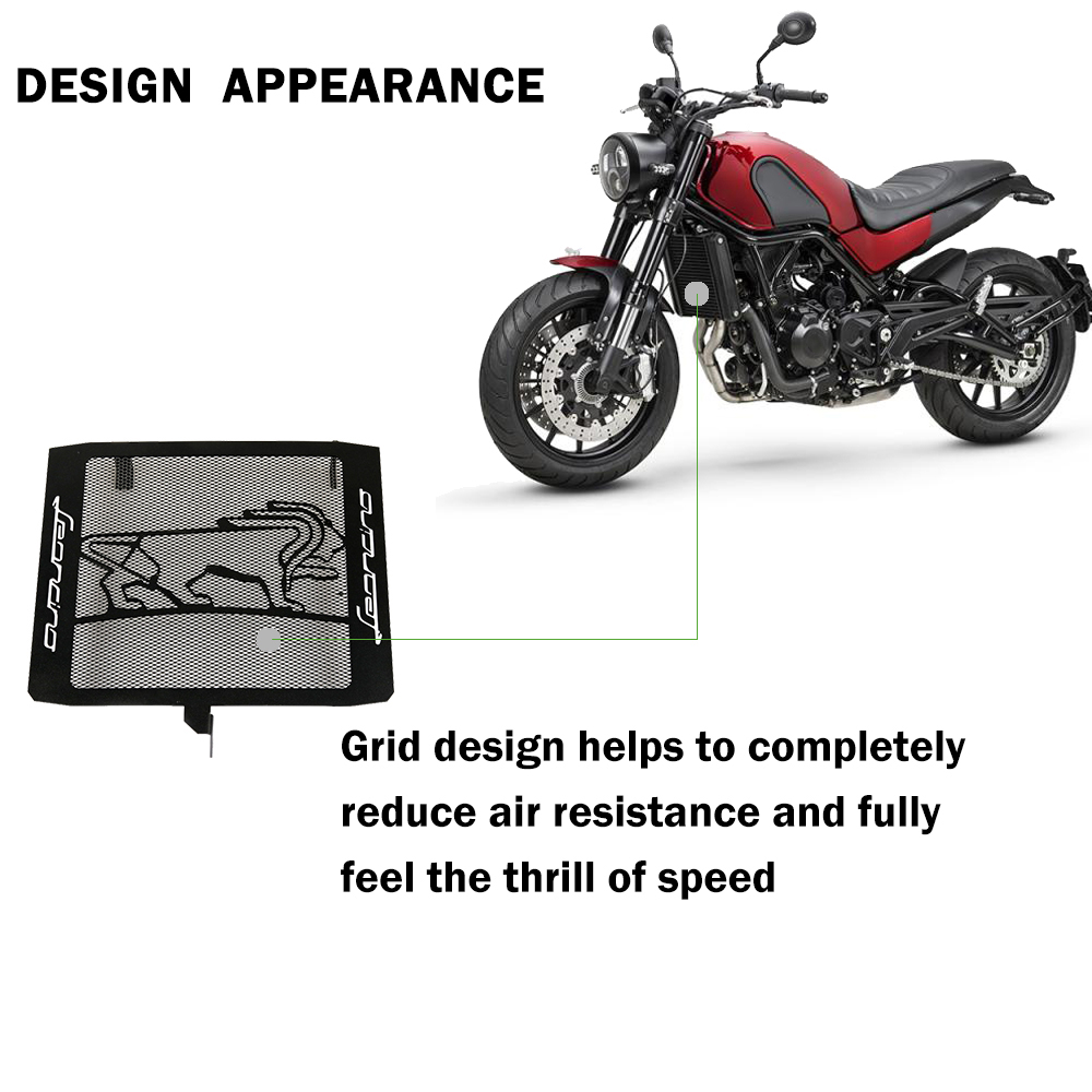 Für Benelli Leoncino 500  Leon – Tank Divider Mesh Bewertung und Preis