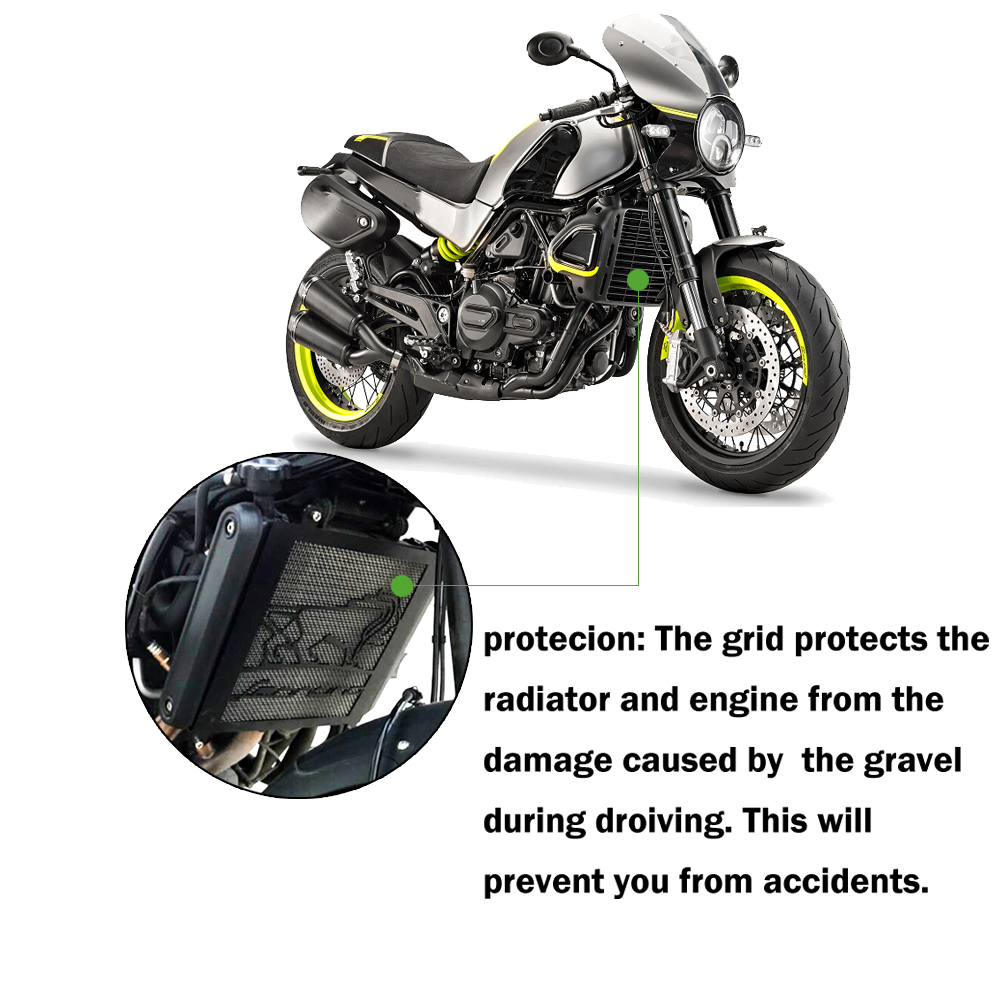 Für Benelli Leoncino 500  Leon – Tank Divider Mesh Bewertung und Preis