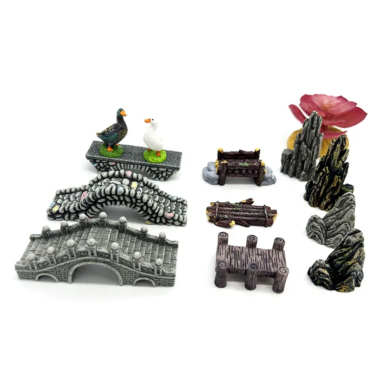 Mini Aquarium Harz Brücke Deko – Aquarium Fish Bridge Bewertung und Preis