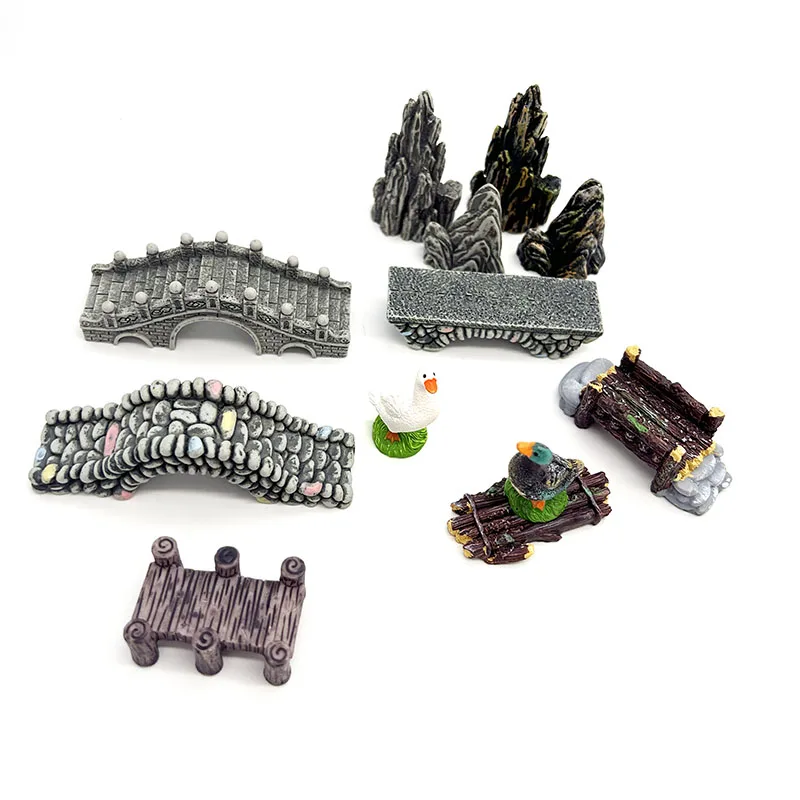 Mini Aquarium Harz Brücke Deko – Aquarium Fish Bridge Bewertung und Preis