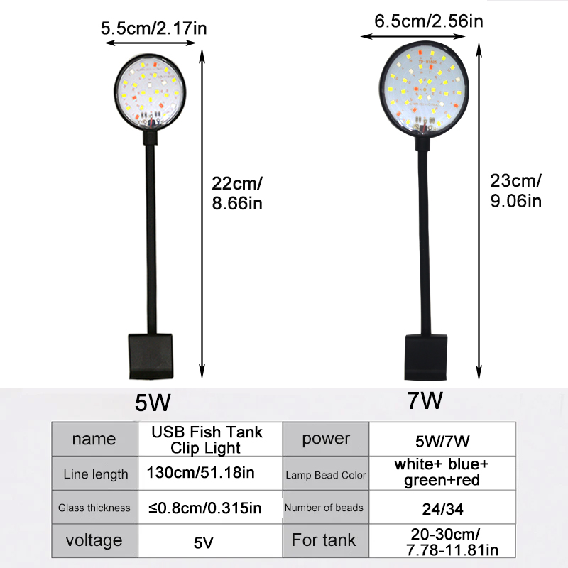 USB Aquarium LED Lampe Aquariu – Aquarium Fish Only Bewertung und Preis