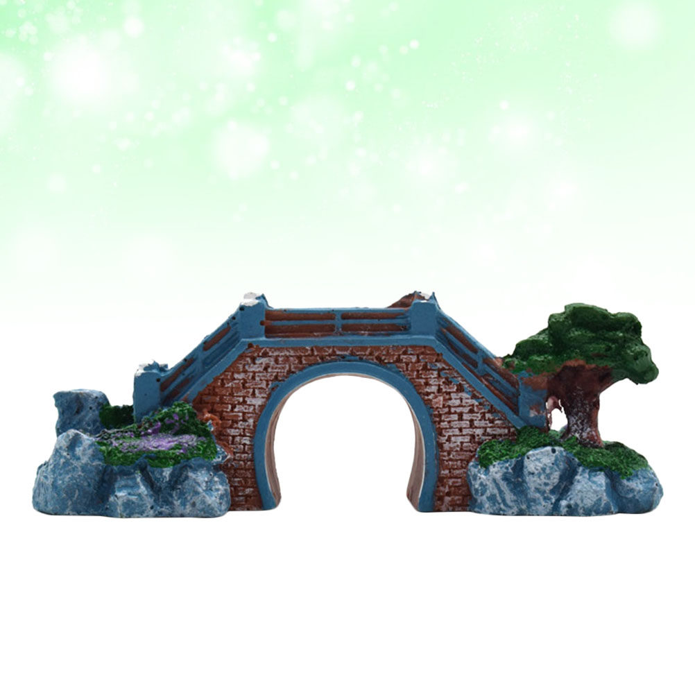 Aquarium-Deko-Brücke aus Kunst – Aquarium Fish Bridge Bewertung und Preis