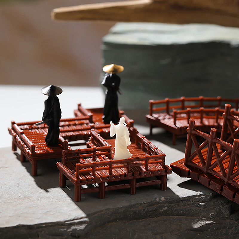 Chinesische Brücke Statue Mikr – Aquarium Fish Bridge Bewertung und Preis