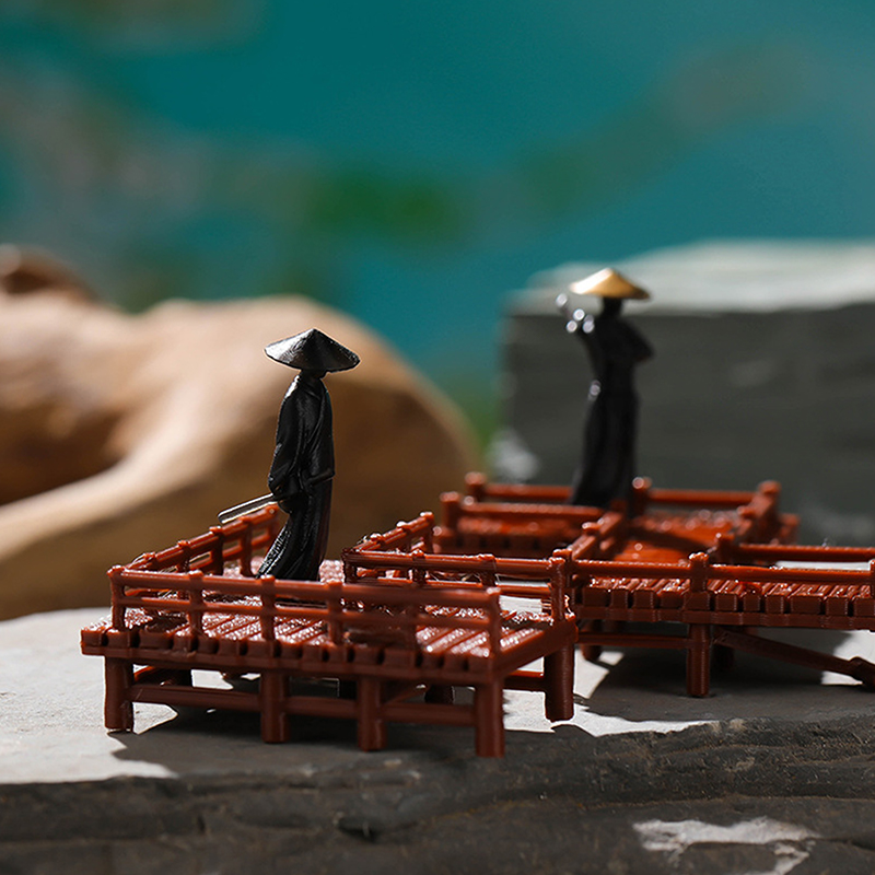 Chinesische Brücke Statue Mikr – Aquarium Fish Bridge Bewertung und Preis