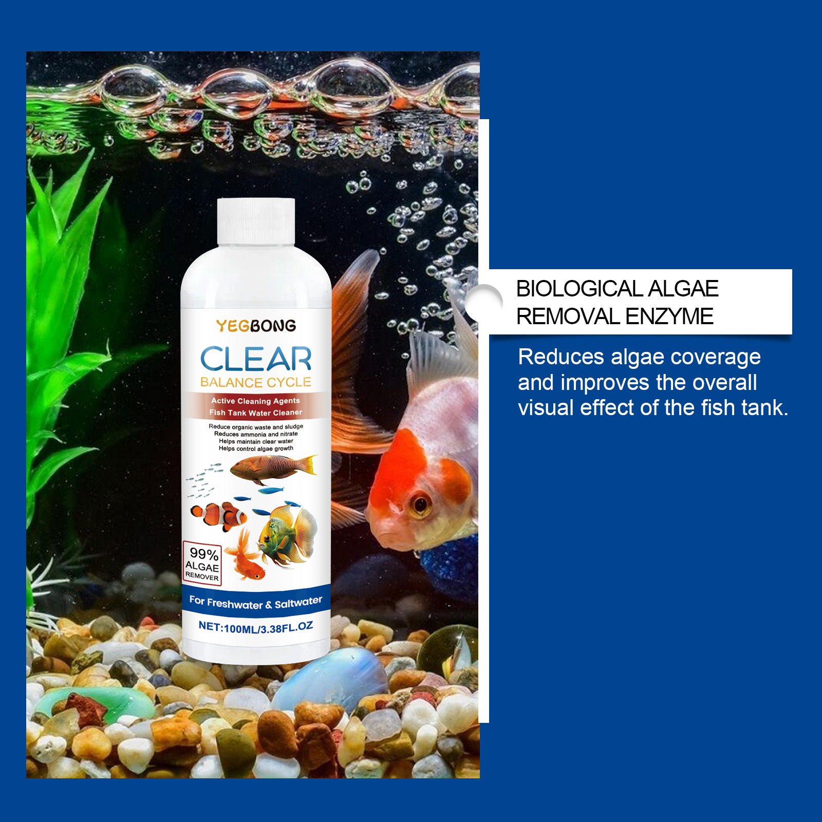 Aquarium-Wasser-Klärer, 100 ml – Aquarium Fish House Bewertung und Preis