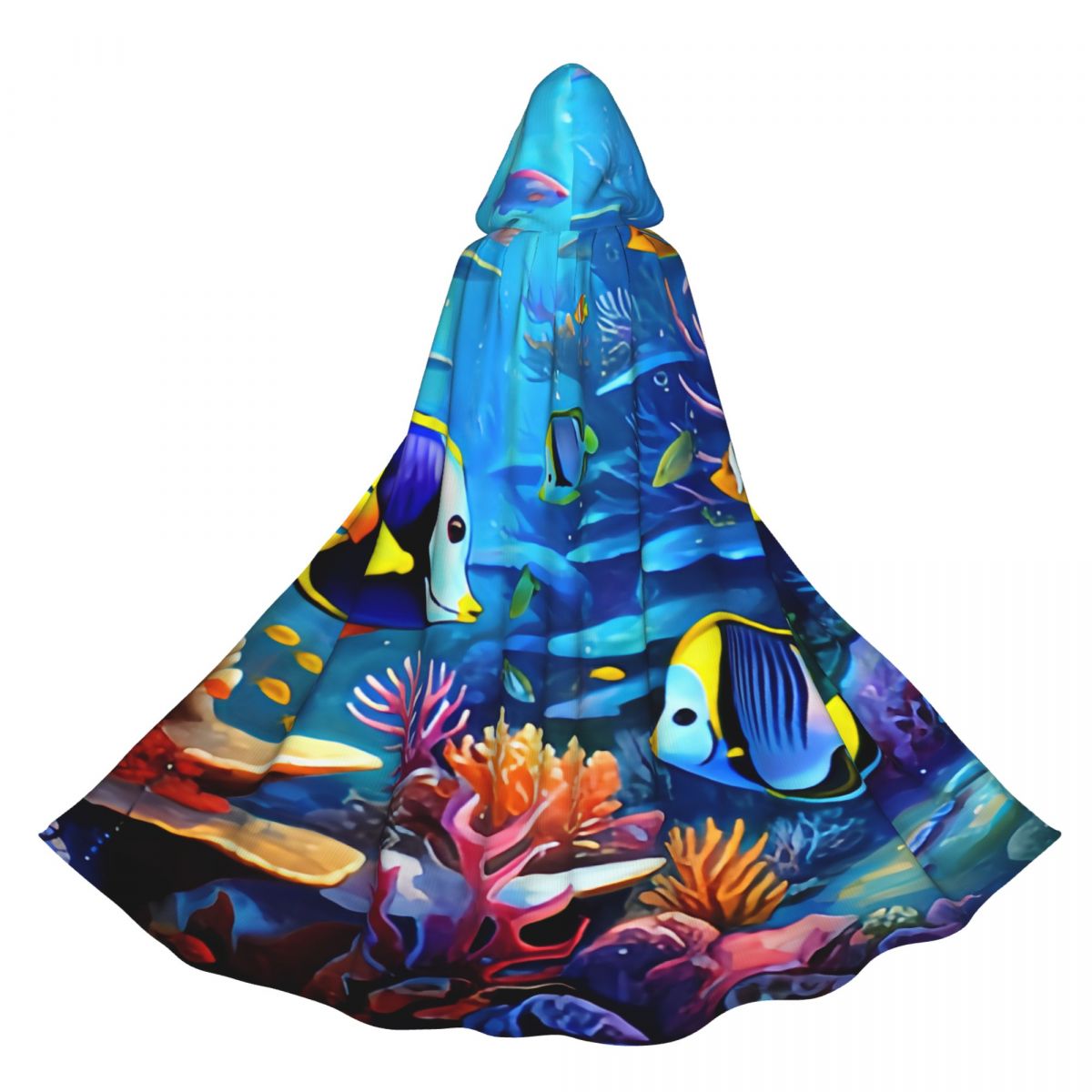 Unisex Hexenparty Wende-Umhang – Aquarium Queen Fish Bewertung und Preis