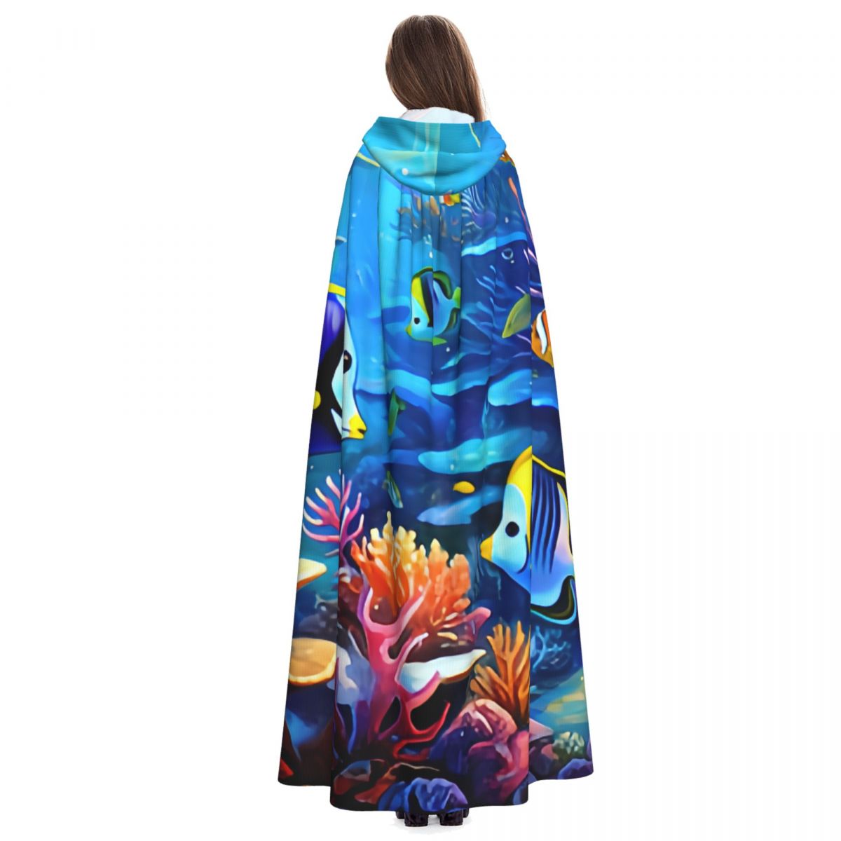 Unisex Hexenparty Wende-Umhang – Aquarium Queen Fish Bewertung und Preis