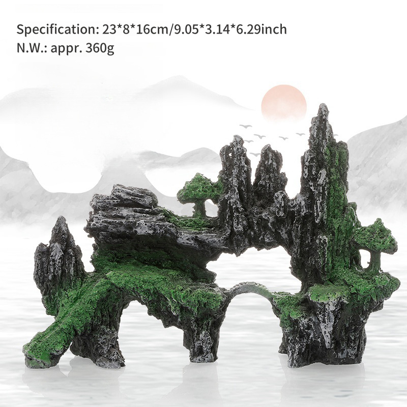 Aquarium Dekorative Felsen Aqu – Aquarium Fish Bridge Bewertung und Preis