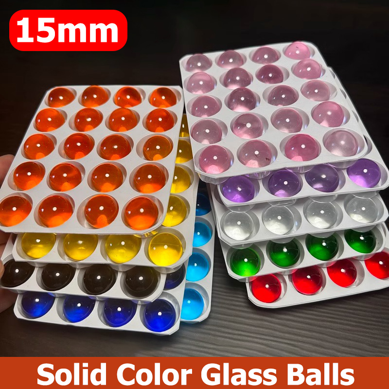 10/20 Stück einfarbige Glaskug – Aquarium Fish Glass Bewertung und Preis