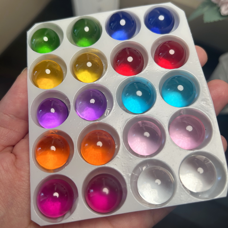 10/20 Stück einfarbige Glaskug – Aquarium Fish Glass Bewertung und Preis