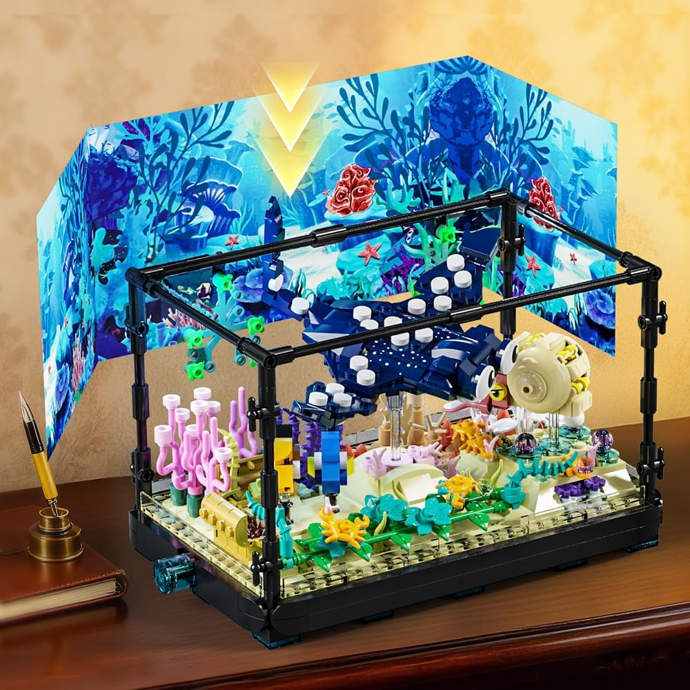 Fischbecken-Bausatz - Meerwass – Aquarium Fish Lego Bewertung und Preis