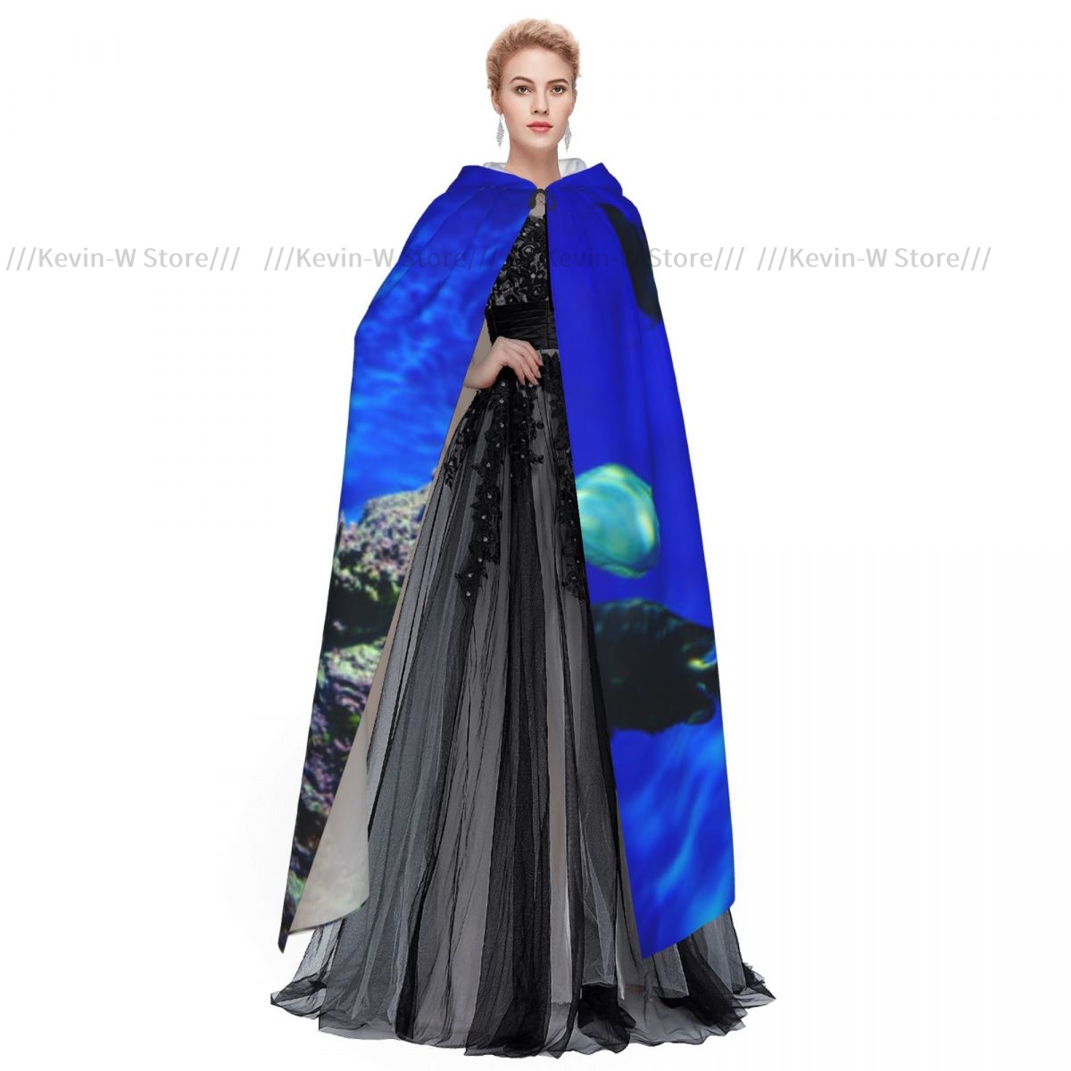 Unisex Hexenparty Wende-Umhang – Aquarium Queen Fish Bewertung und Preis
