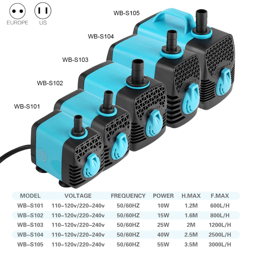 220V Ultra Ruhig Tauch Wasserp – Aquarium Fish Images Bewertung und Preis