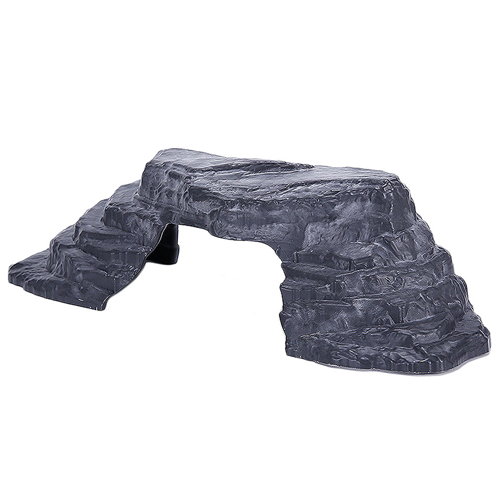 Große Kunststein-Schildkröten- – Aquarium Fish Bridge Bewertung und Preis