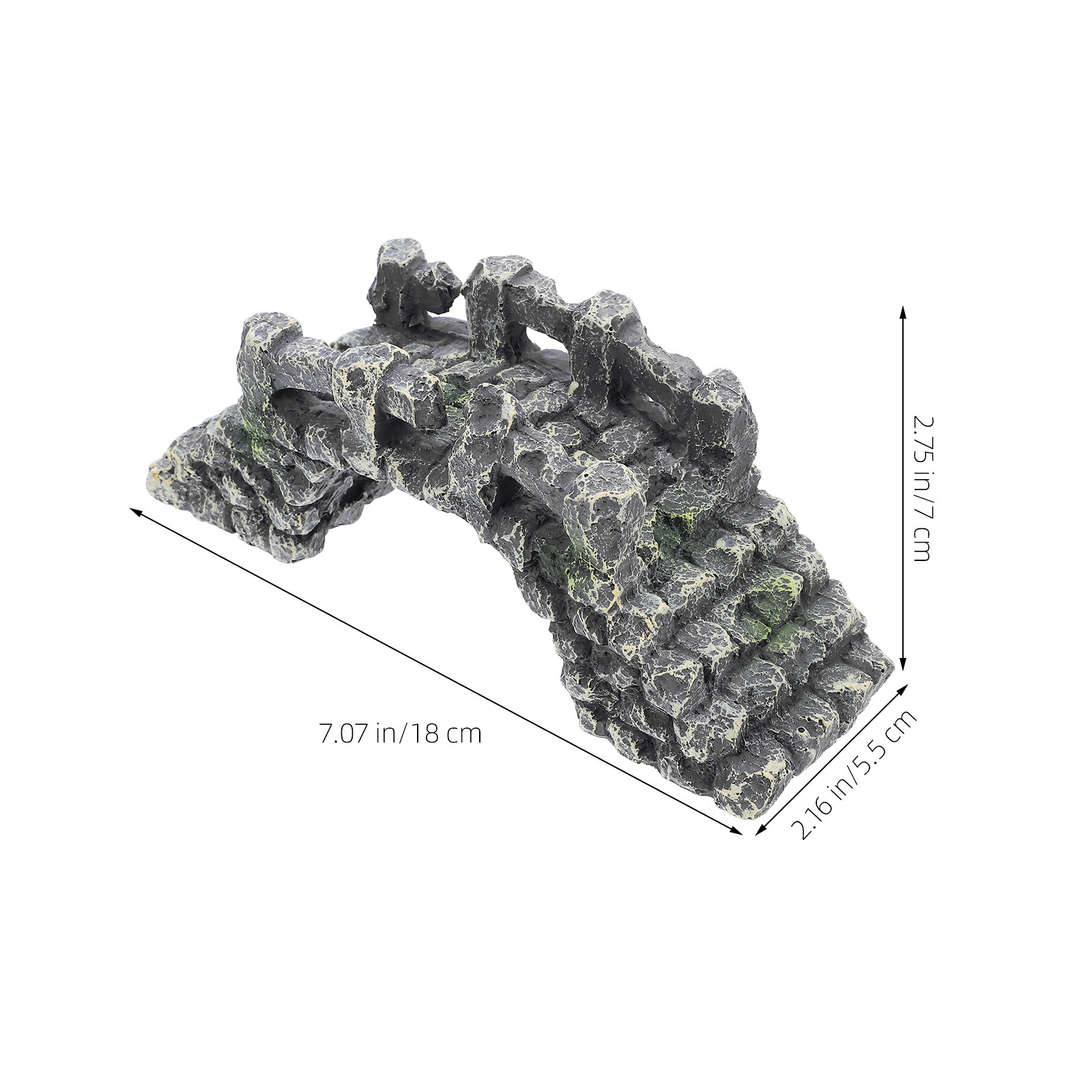 Miniatur-Harz-Bogenbrücke für  – Aquarium Fish Bridge Bewertung und Preis