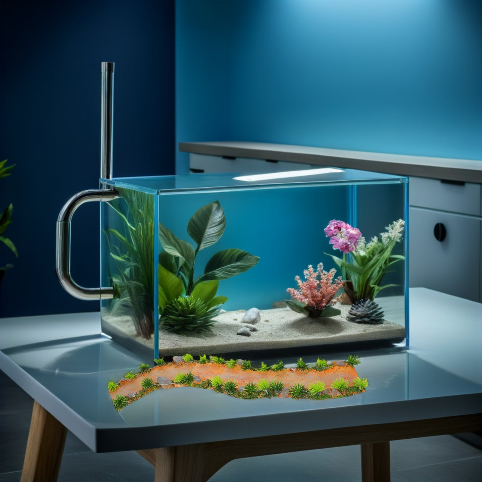 3 Stück Aquarium-Gartenweg-Sta – Aquarium Fish Bridge Bewertung und Preis