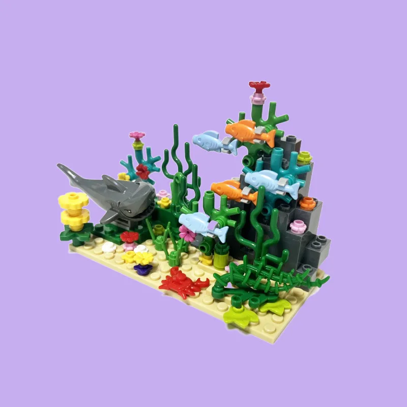 City MOC Aquarium Unterwasserw – Aquarium Fish Lego Bewertung und Preis