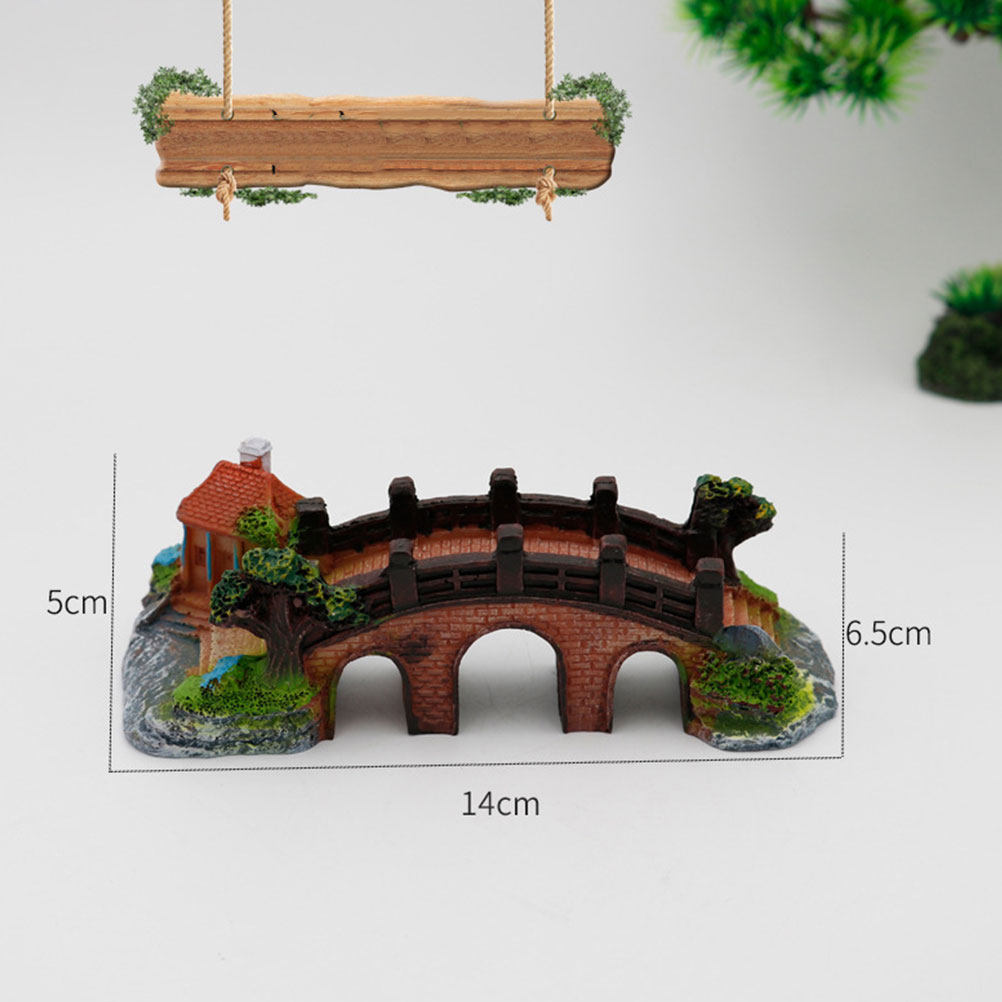 3-Loch-Aquarium-Brücken-Pavill – Aquarium Fish Bridge Bewertung und Preis