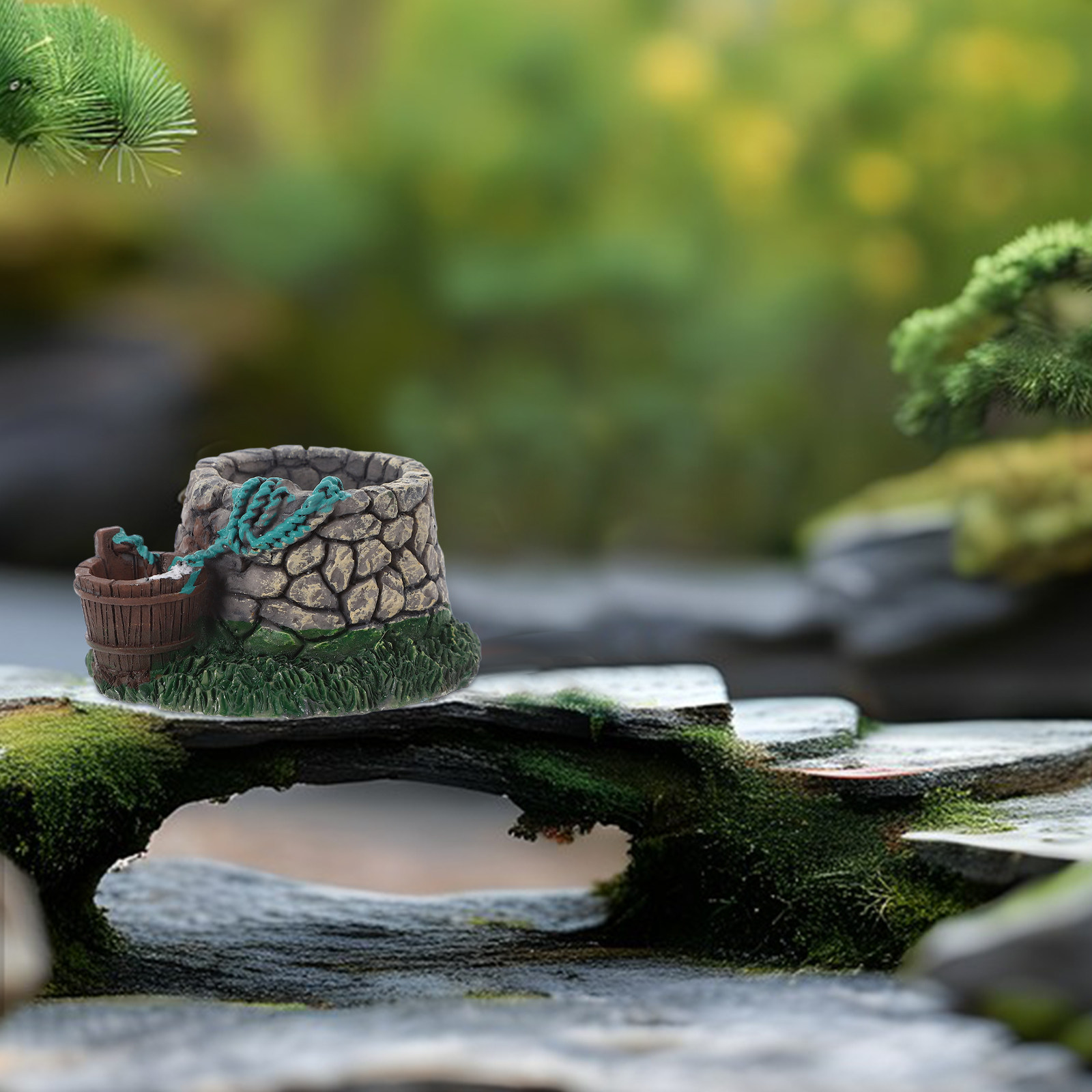 Miniatur-Terrarium Harz-Garten – Aquarium Fish Bridge Bewertung und Preis